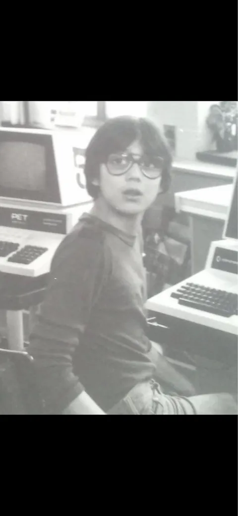 A very young pic of my dad in the 80s