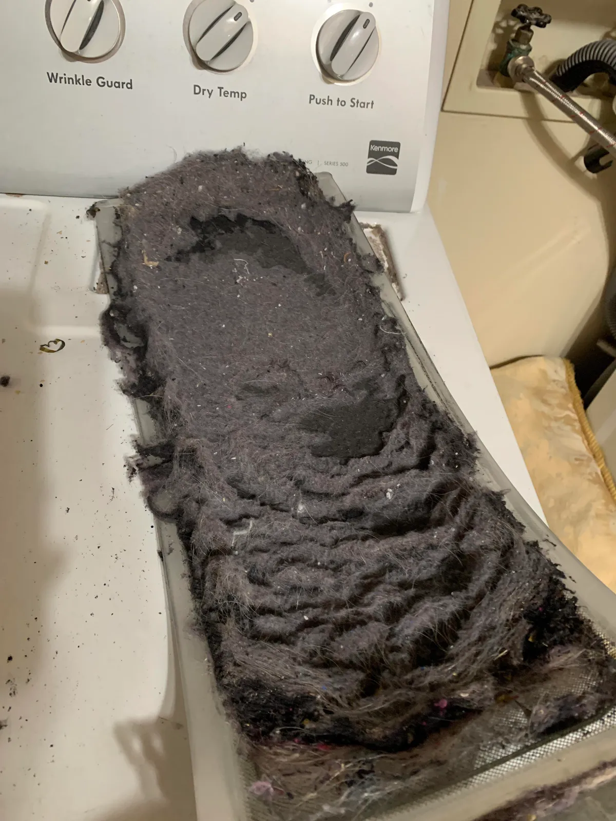 My sister called and asked why her dryer kept stopping.