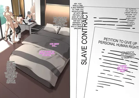 [Artist: Dawalixi] The company president is a maso-pig slut (pt. 2)