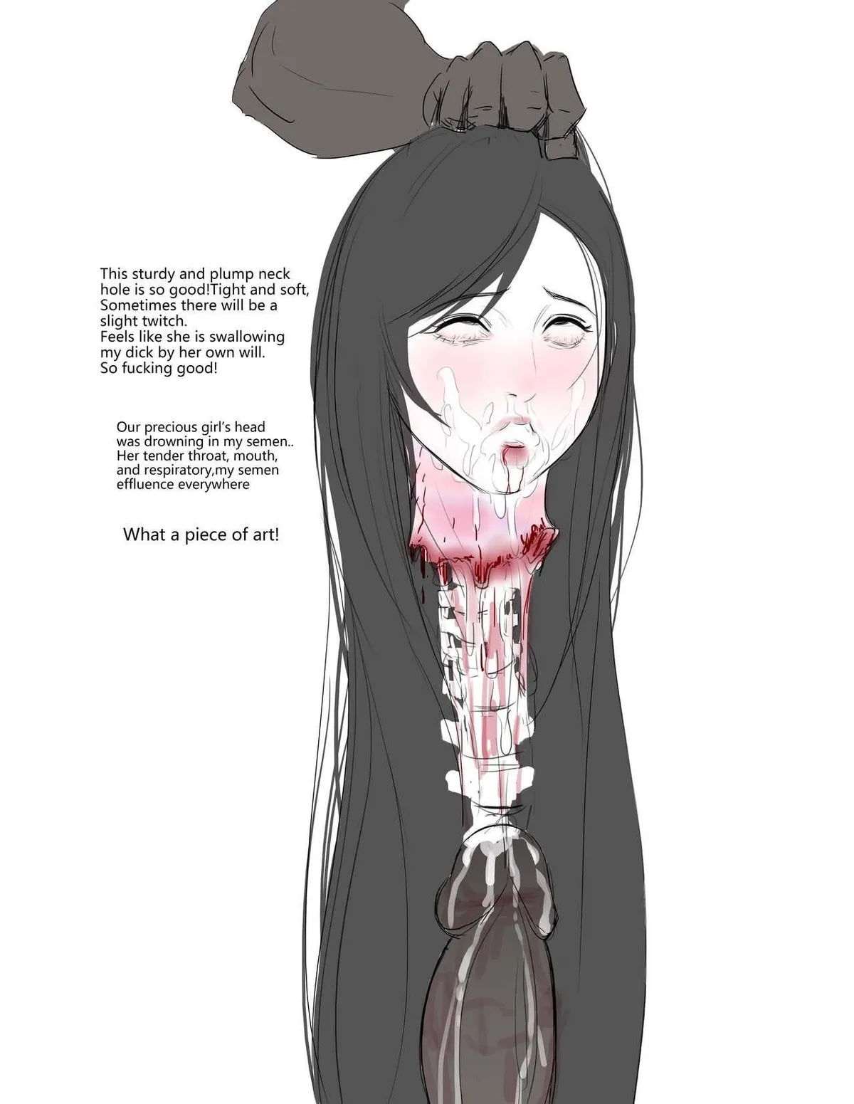 SO FUCKING HOT!!!! Can you feel your spine being dragged out of you, like hard bone out of a flesh condom?🤤🤤 Can you feel my hot cock using your neck like a cum sock?🥵 Let me know how much you’d wish this in the comments