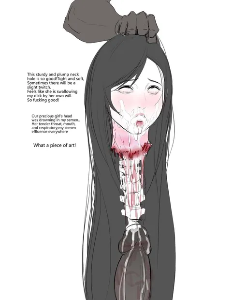 SO FUCKING HOT!!!! Can you feel your spine being dragged out of you, like hard bone out of a flesh condom?🤤🤤 Can you feel my hot cock using your neck like a cum sock?🥵 Let me know how much you’d wish this in the comments