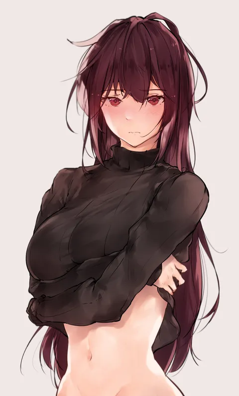 Sweater lift [Fate]