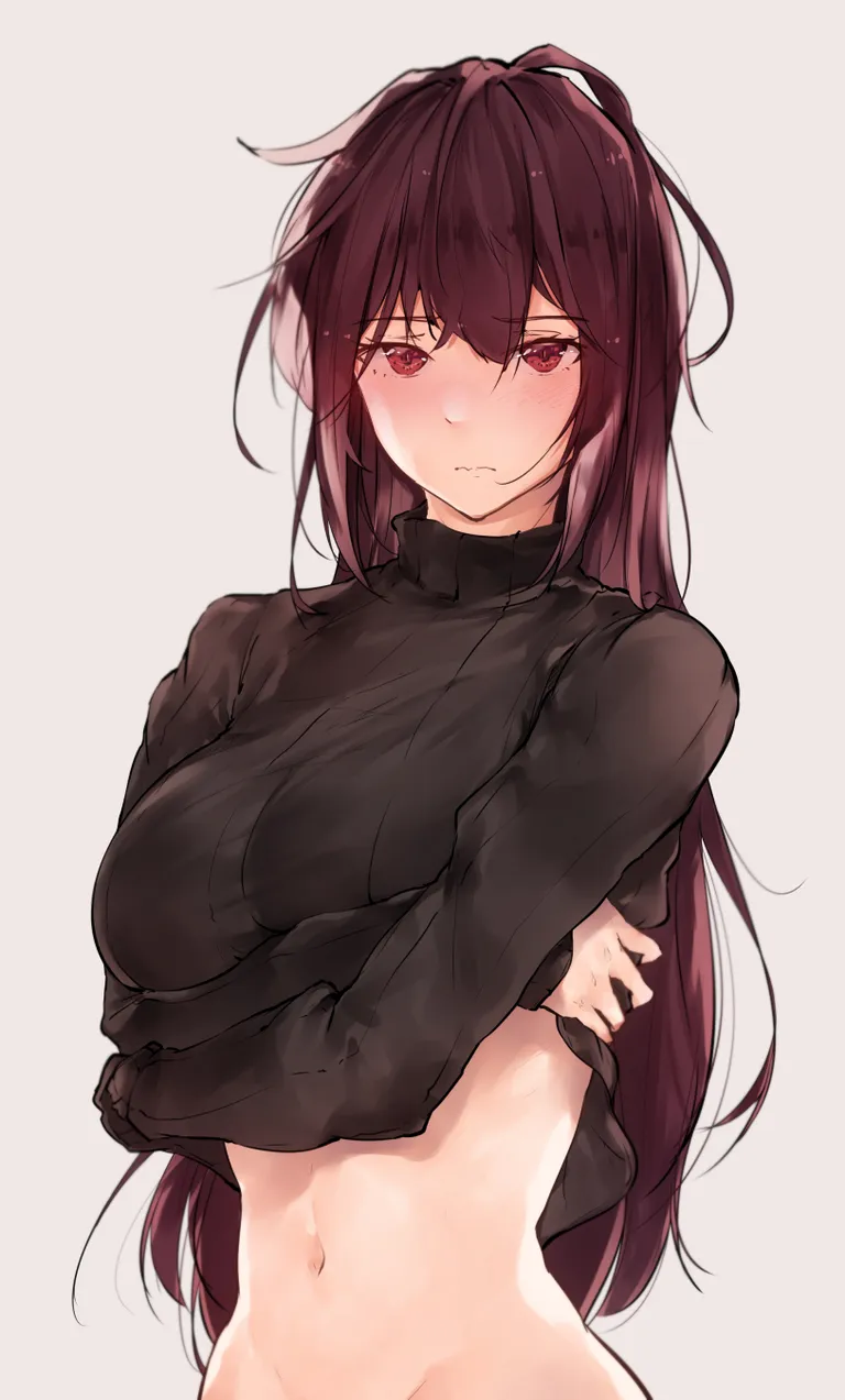Sweater lift [Fate]