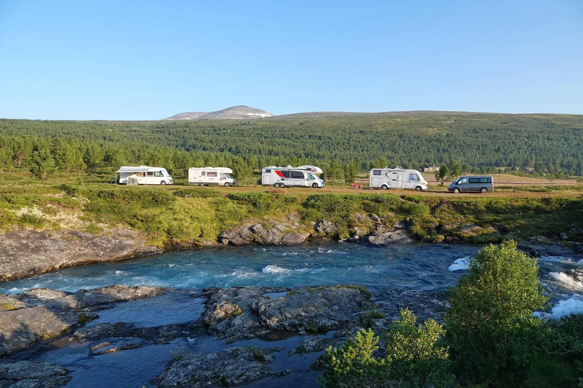 Jotunheim is a real place in Norway, and this week I went there on a road trip. [OC]