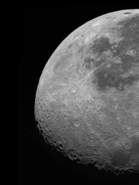 Moon at 80% Illumination