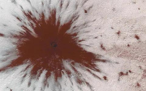 New impact crater on Mars