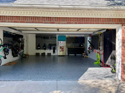 Finally fixed the concrete in our garage