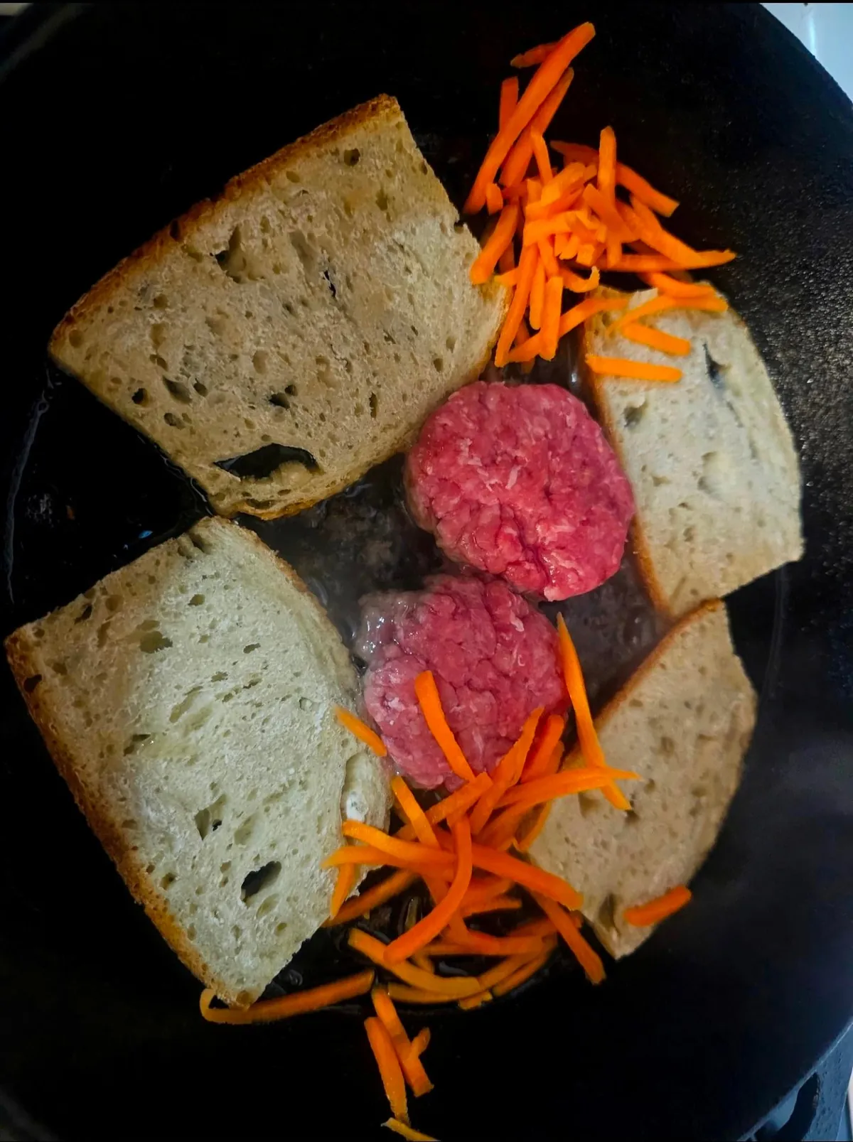 [Homemade] Burger &amp; Fries