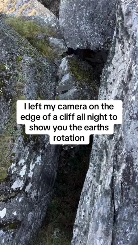 The earth’s rotations are an amazing sight to see!