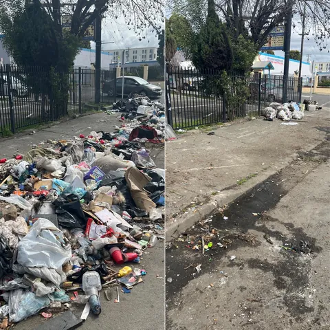 As a volunteer, I work to help remove illegal dumping in Oakland, CA