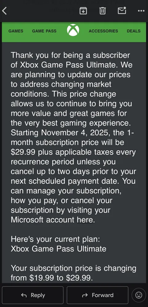 Fastest I’ve ever cancelled anything lol (Xbox Game pass)