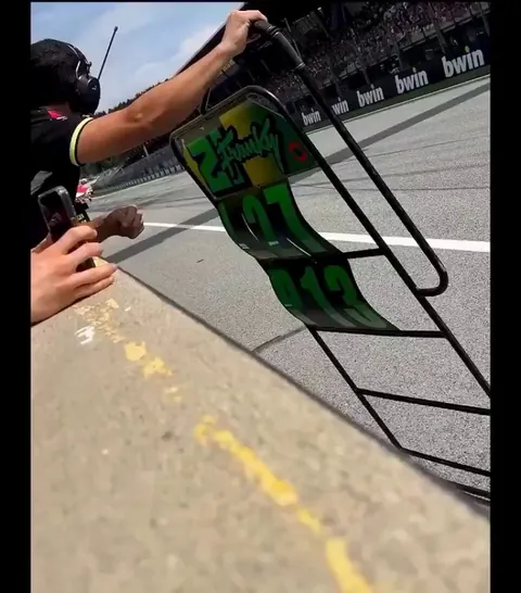 MotoGP bikes are designed like fighter jets on two wheels. This angle captures their insane speed.