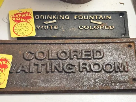 Antique shops are built different in the South. 😬