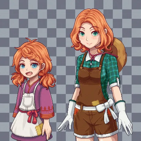 Would you believe that they're Mother and daughter?