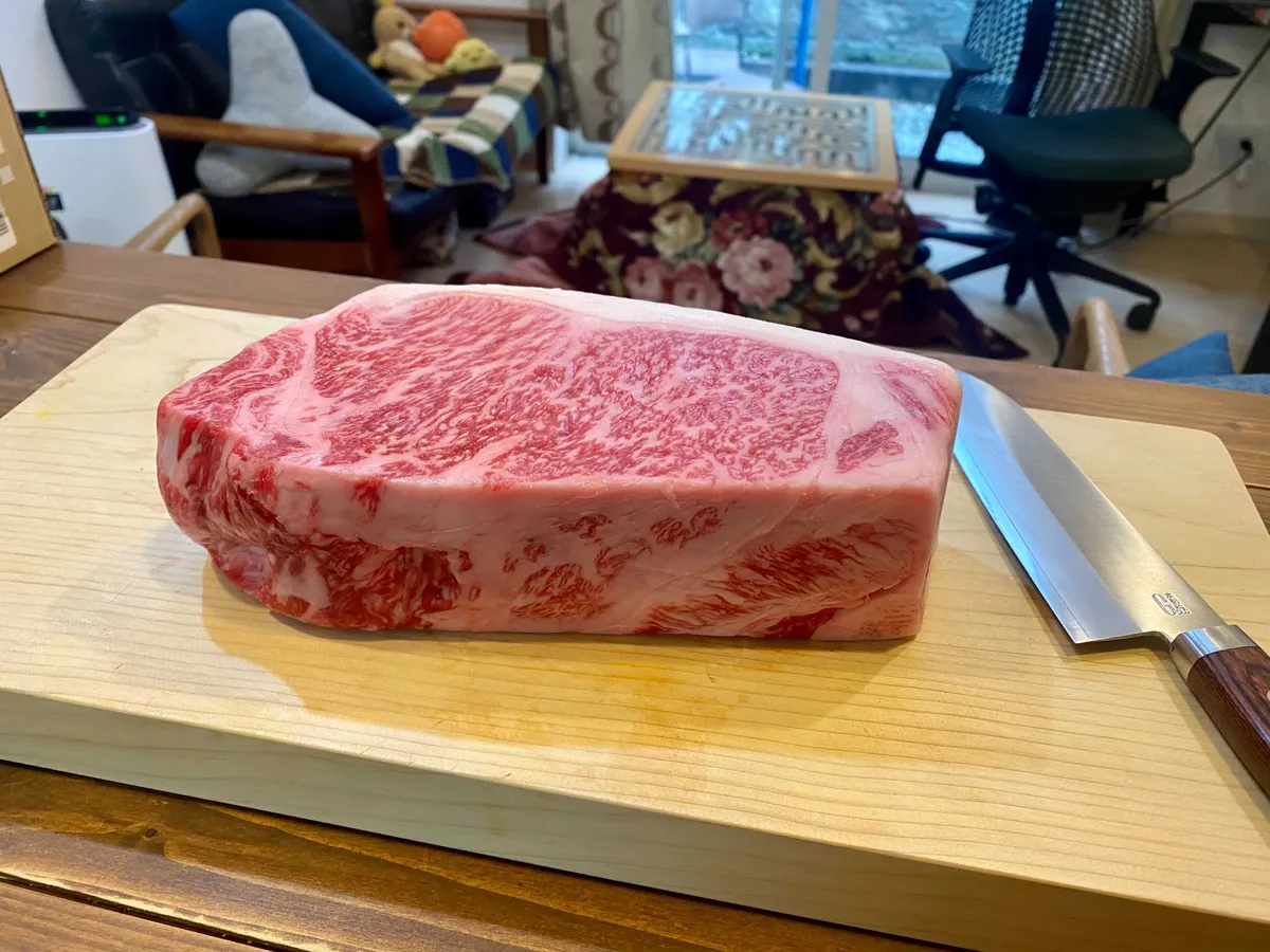 [Homemade] Japanese A5 Rank Wagyu Steak
