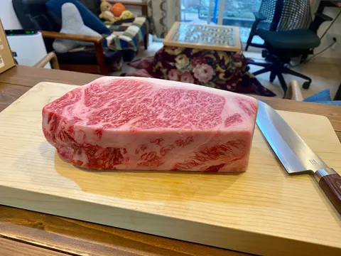 [Homemade] Japanese A5 Rank Wagyu Steak
