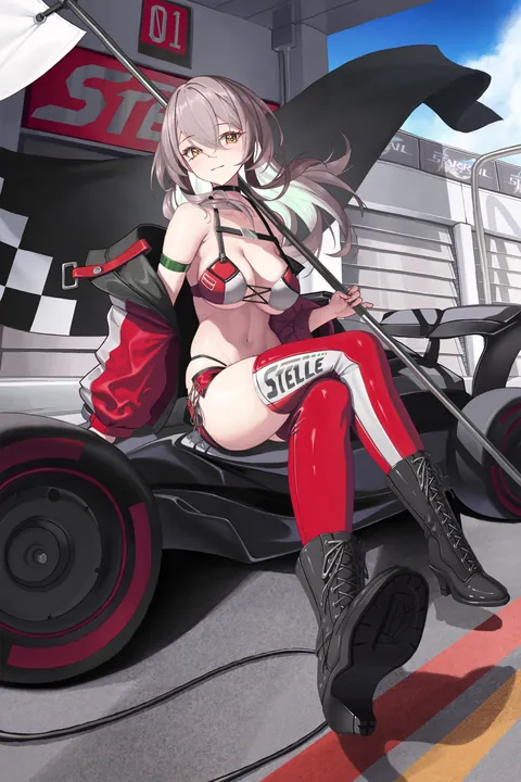 Race Queen Stelle [Honkai Star Rail]