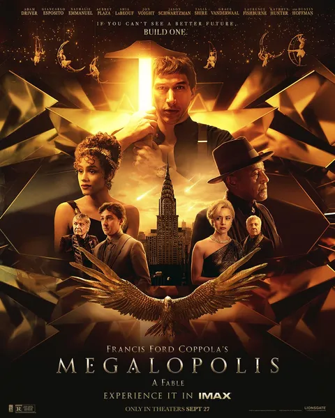 New Poster for Francis Ford Coppola's 'Megalopolis'
