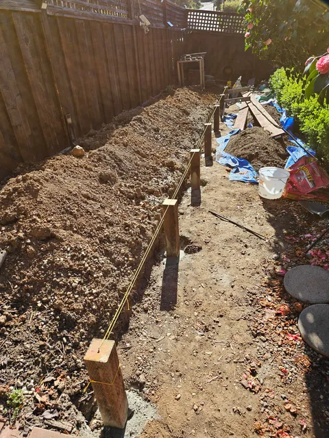 First time building a small retaining wall