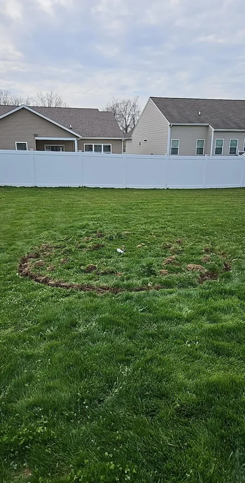 My largest DIY undertaking - first time fire pit + patio seating area build