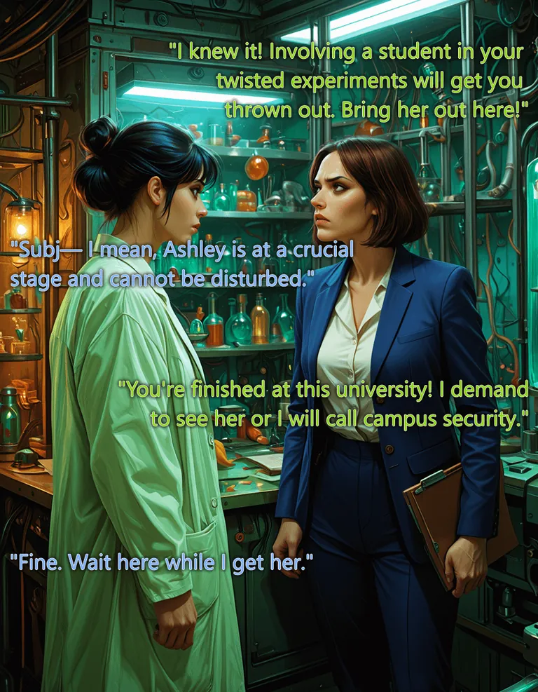 Weird Science Ch 2: Surprise visit