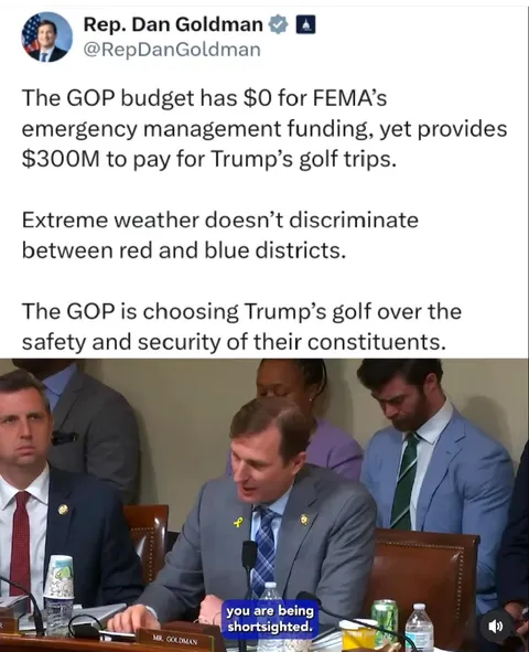 $0 for FEMA, $300M for rump