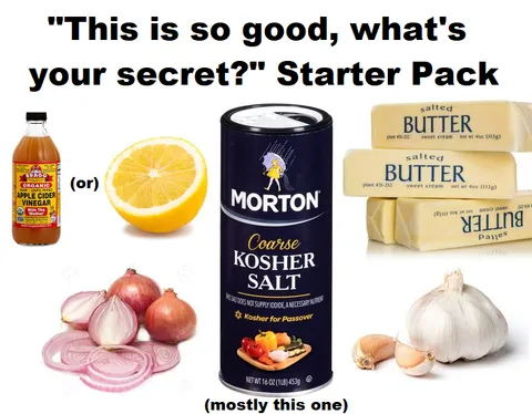 The "This is so good, what's your secret?" Starter Pack