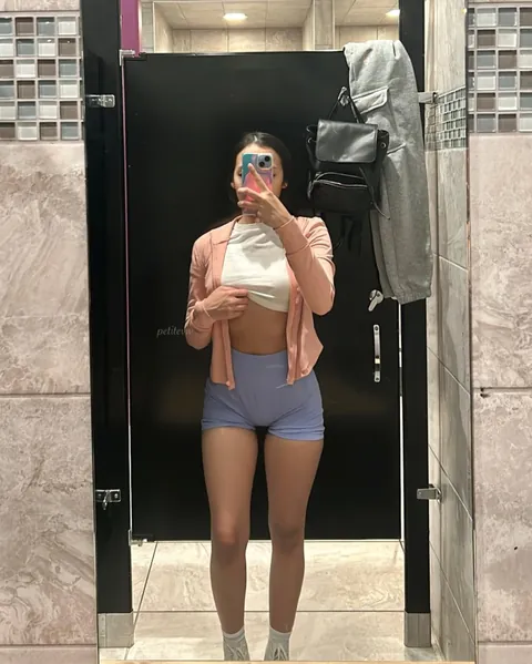 Before and after the gym, how’s my shape?