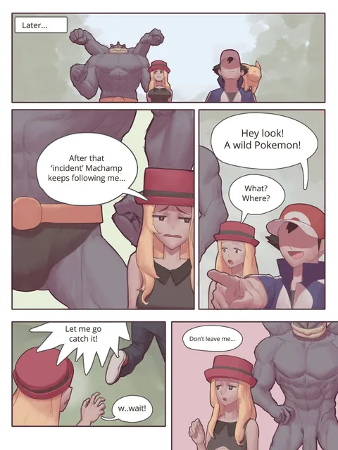 Machamp Used Knock Up!! (Serena) [Wjs07]