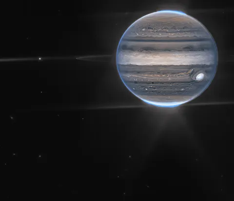 Infrared view of Jupiter from NASA's James Webb Space Telescope