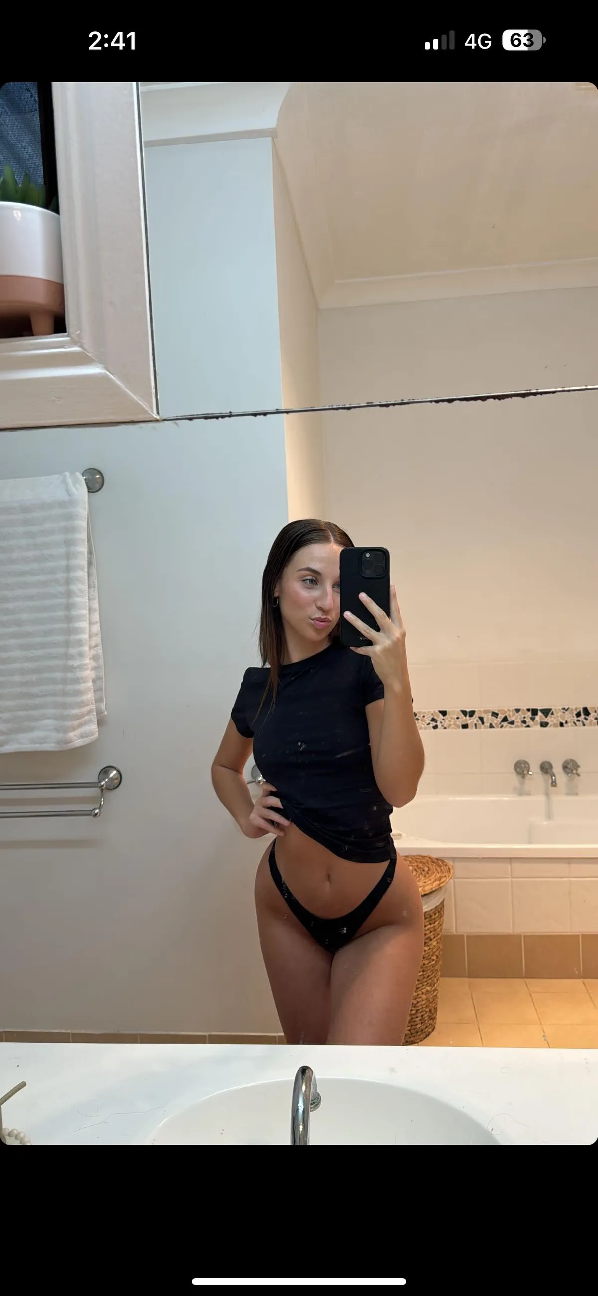 I think I’m just as hot with clothes on, what you think?