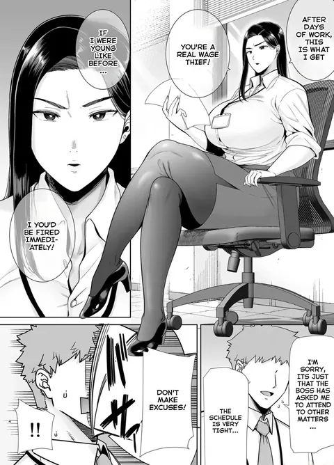 [Kurosu Gatari] An Abusive Boss Who Exploit Her Employee 1 || 600994