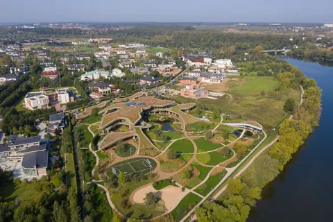 Residence N.N by J. Mayer H. Architects in the suburbs of Moscow, Russia