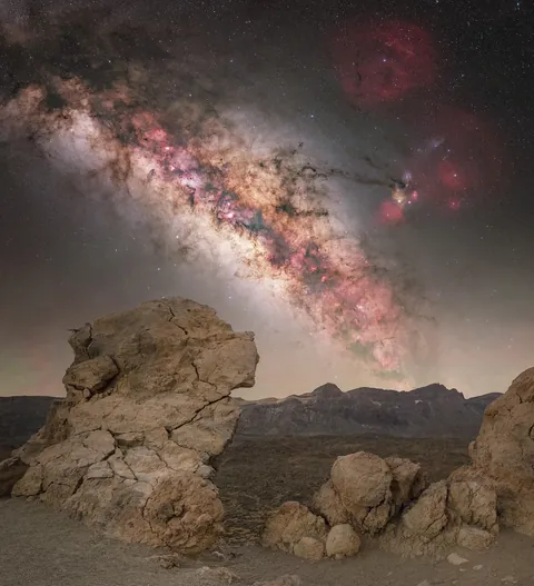 Milky Way over Teide National Park