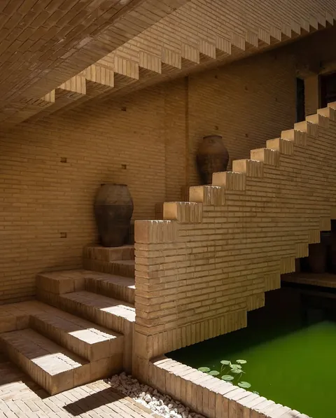 sang e siah boutique hotel by stak office - Shiraz, iran.