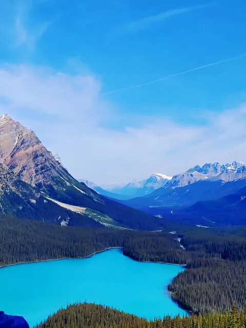 My mom took this stellar shot when she was traveling the Canadian Rockies.