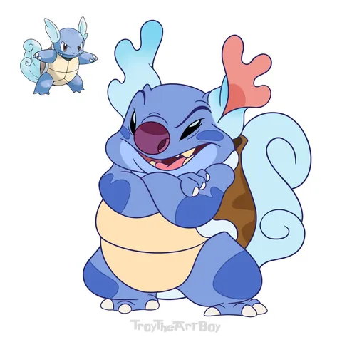 Drawing MORE Pokemon as Lilo and Stitch Experiments