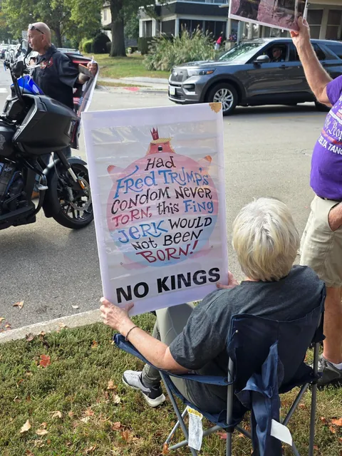 No Kings protest photos from the Quad Cities (Davenport, Iowa)