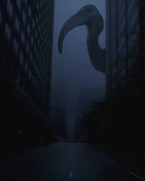 The amazing yet daunting giants of Trevor Henderson style artwork