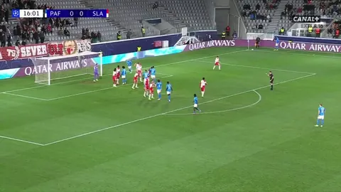 Pafos 1-0 Slavia Prague - Vlad Dragomir great goal 17'