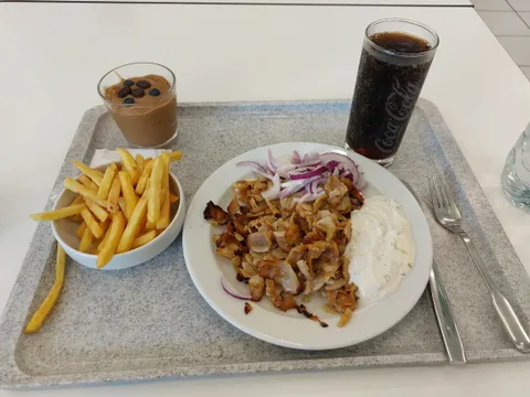 8€ meal at the factory I work at, Germany.