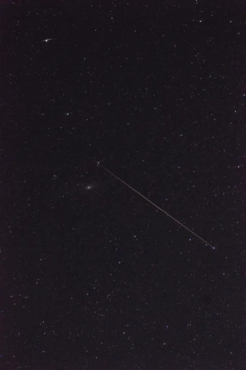 Capturing Andromeda Galaxy and a caught a shooting star