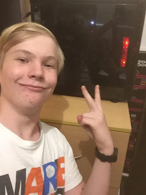 Spent three months at mcdonalds to build a PC, It aint much, but its honest work