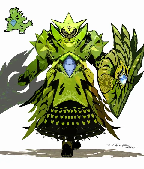 I designed some Pokémon Inspired Knights! [OC]