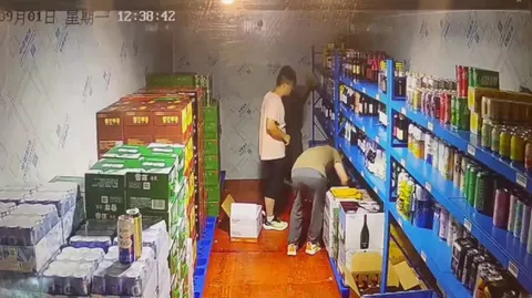 Trying to organize glass bottles on the shelf