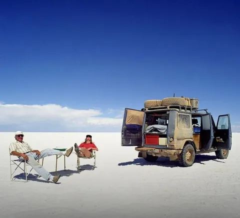 This couple took their g-class on a 20-year road trip through 177 countries