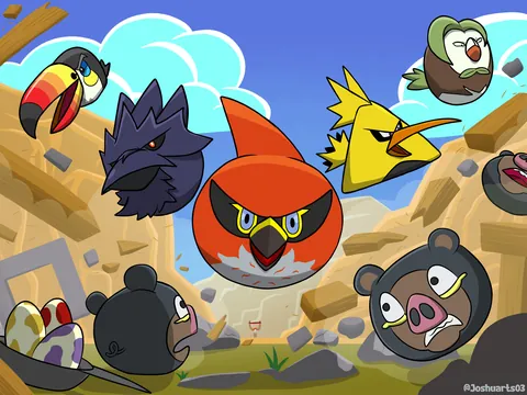 (OC) When the Birds are Angry