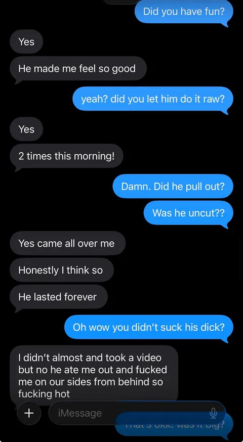 A surprise for the cuck