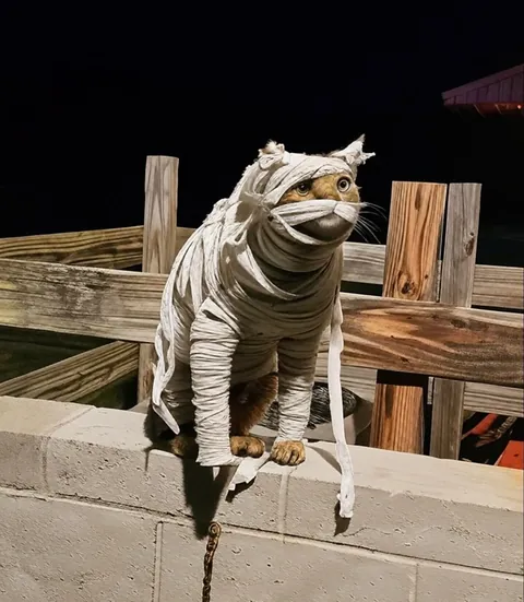 Meet Purrogi, a "feral" cat we've adopted at the Polish club