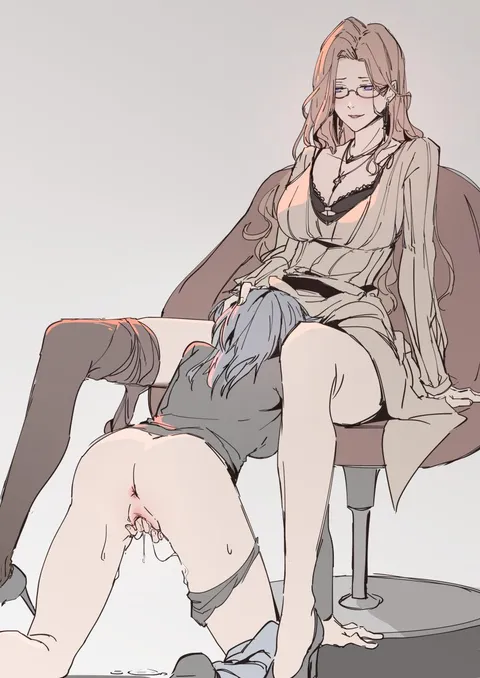 On her knees [Path to Nowhere]